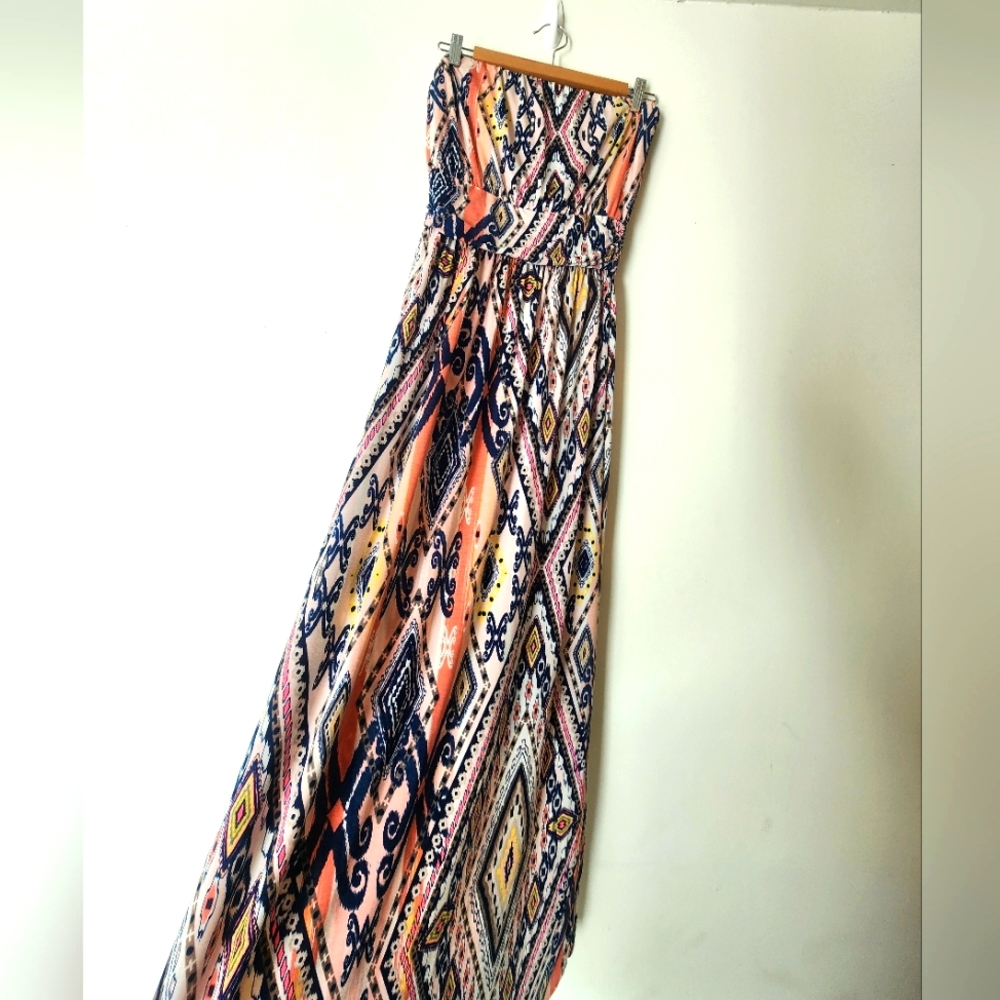 Large Size,  Strapless, NO Straps , Maxi, multi colors